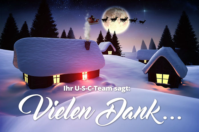 Ihr USC-Team sagt Dankeschön